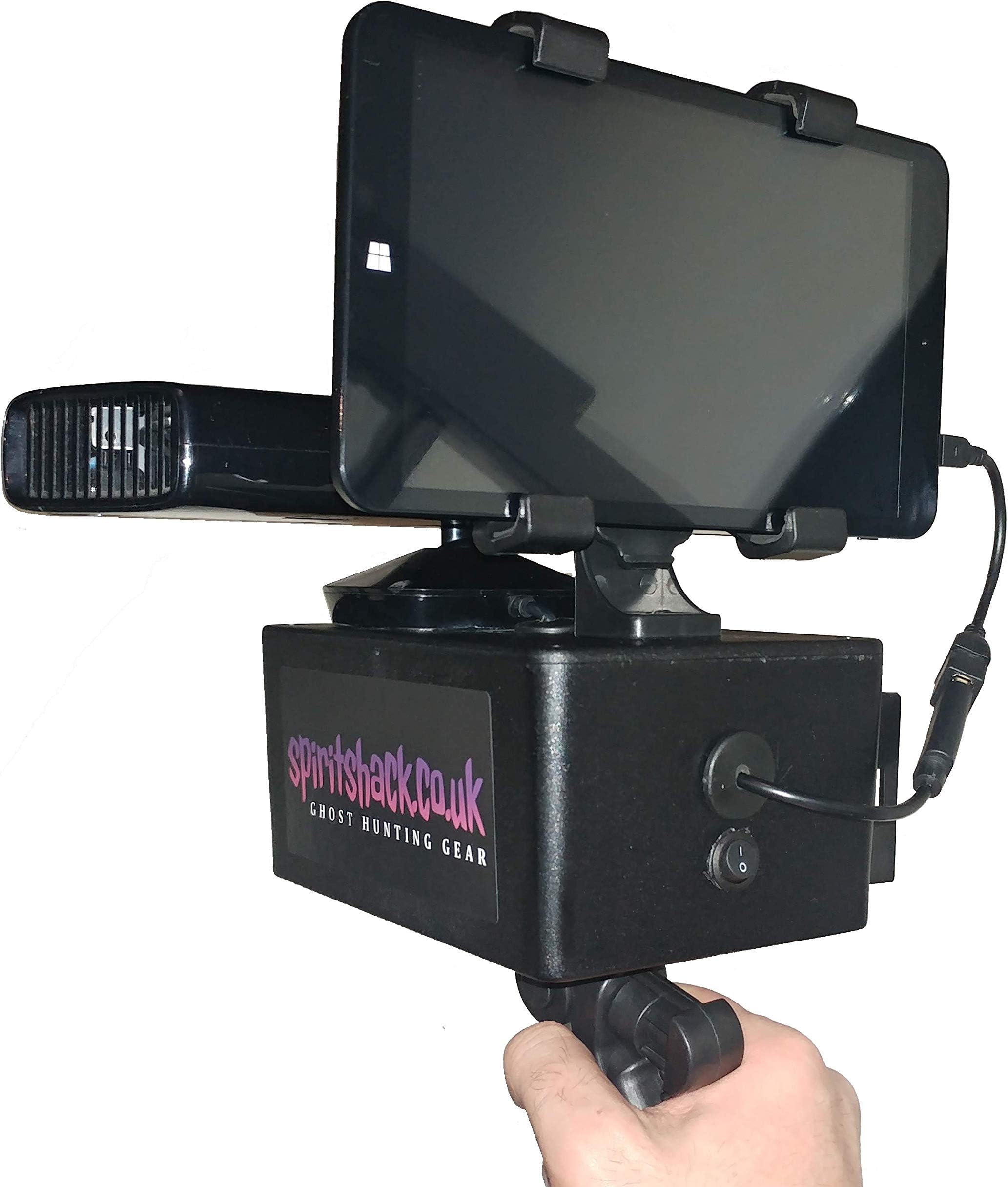 Portable SLS Camera with Windows Tablet for Ghost Hunting Stickman Stick Man Skeletal Tracker Kinect