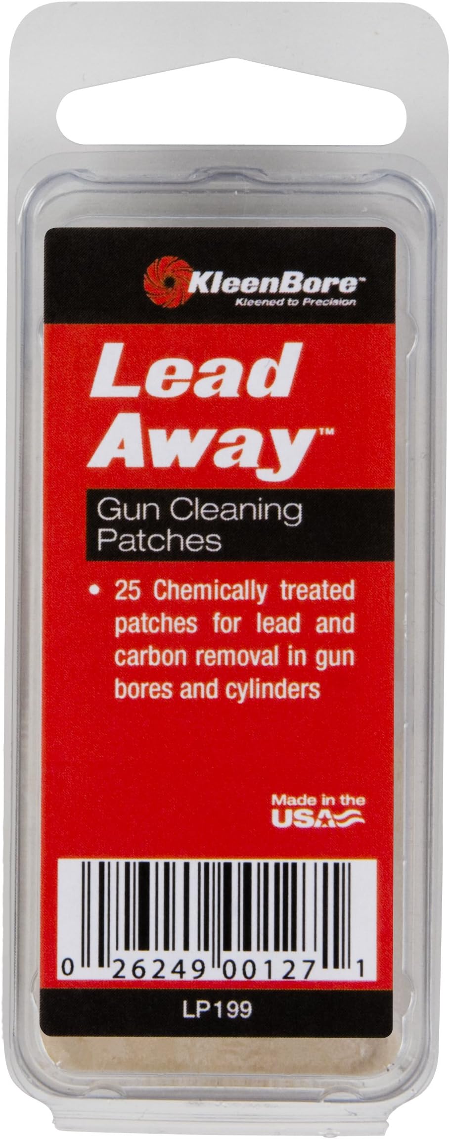 Kleenbore Gun Care Lead Away Patches