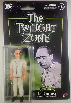 Twilight Zone Dr. Bernardi 3-3/4 inch Glow-in-The-Dark Action Figure Entertainment Earth Exclusive