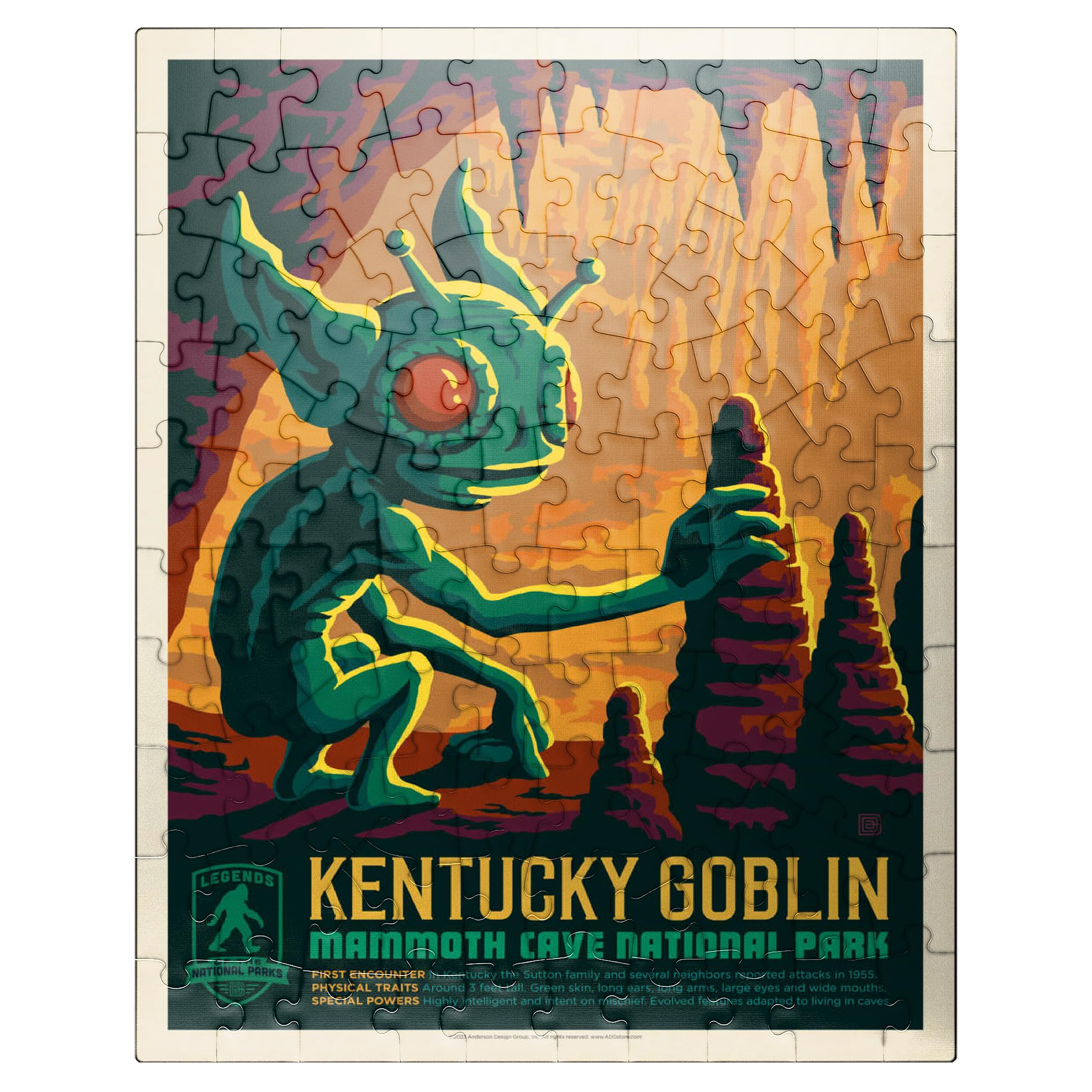 Amazon.com: MyPuzzle Legends of The National Parks: Mammoth