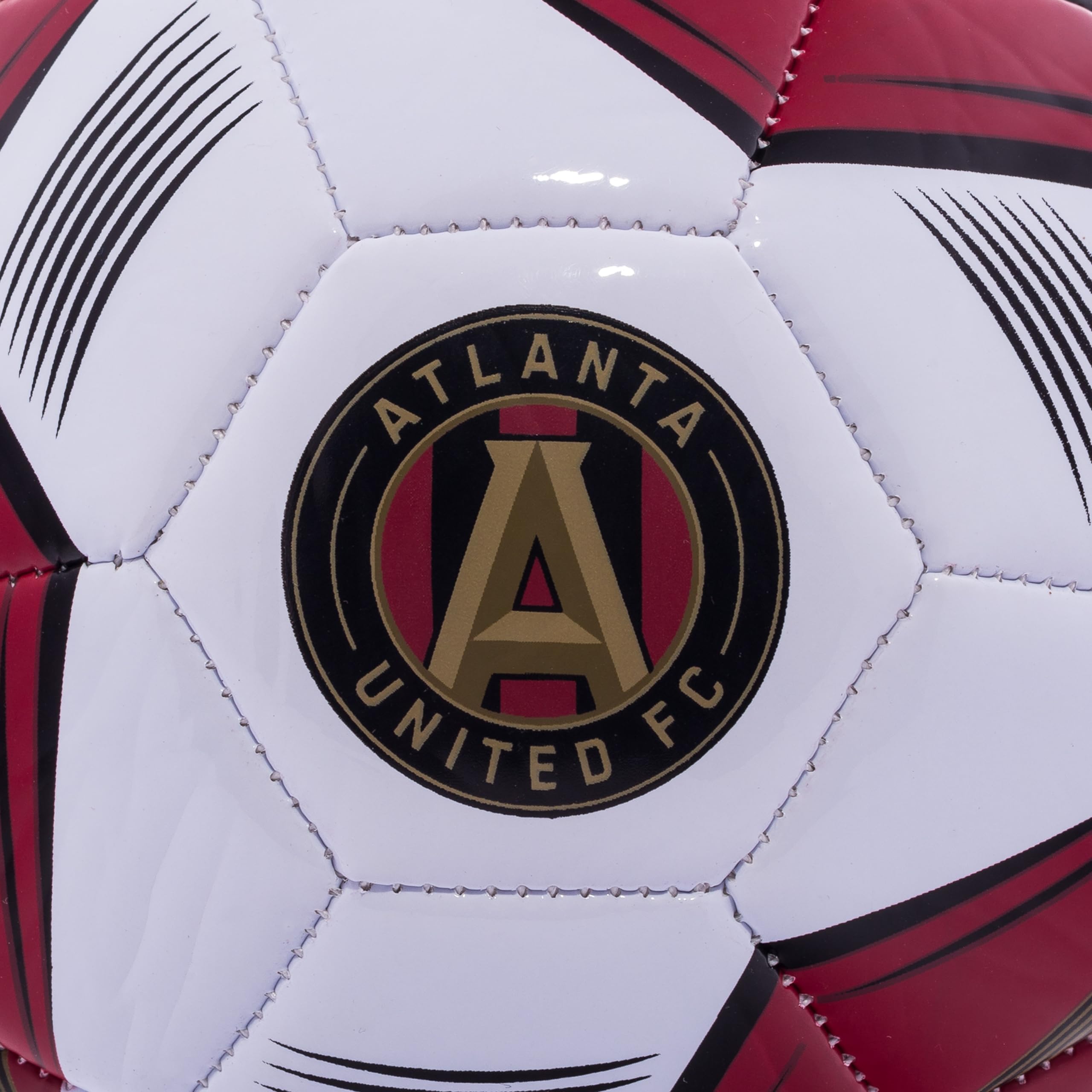 Franklin Sports MLS Atlanta United Fußball, offizielle Größe 5, weiche, Abriebfeste Hülle, offizielle Größe und Gewicht, inklusive Luftpumpe