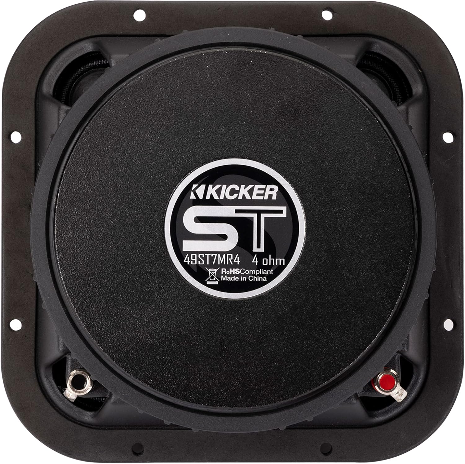 KICKER 49ST9MR8 9" Street Series Square Mid-Bass, Pair, 8ohm