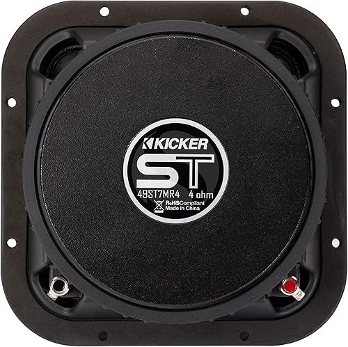 Miniatura 3 de KICKER 49ST9MR4 Street Series Square Mid-Bass, par, 4ohm