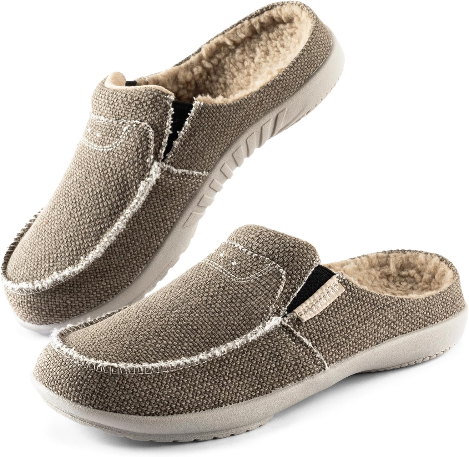 LazyStep Men's Slippers with Arch Support Trevor Orthopedic House Shoes