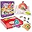 Kinetic Sand, SquishPizza Rising Pizza Oven Playset with 1lb Play Sand & 5 Tools, Play Food Arts & Crafts, Holiday Gifts & Stocking Stuffers for Kids Ages 3 and up