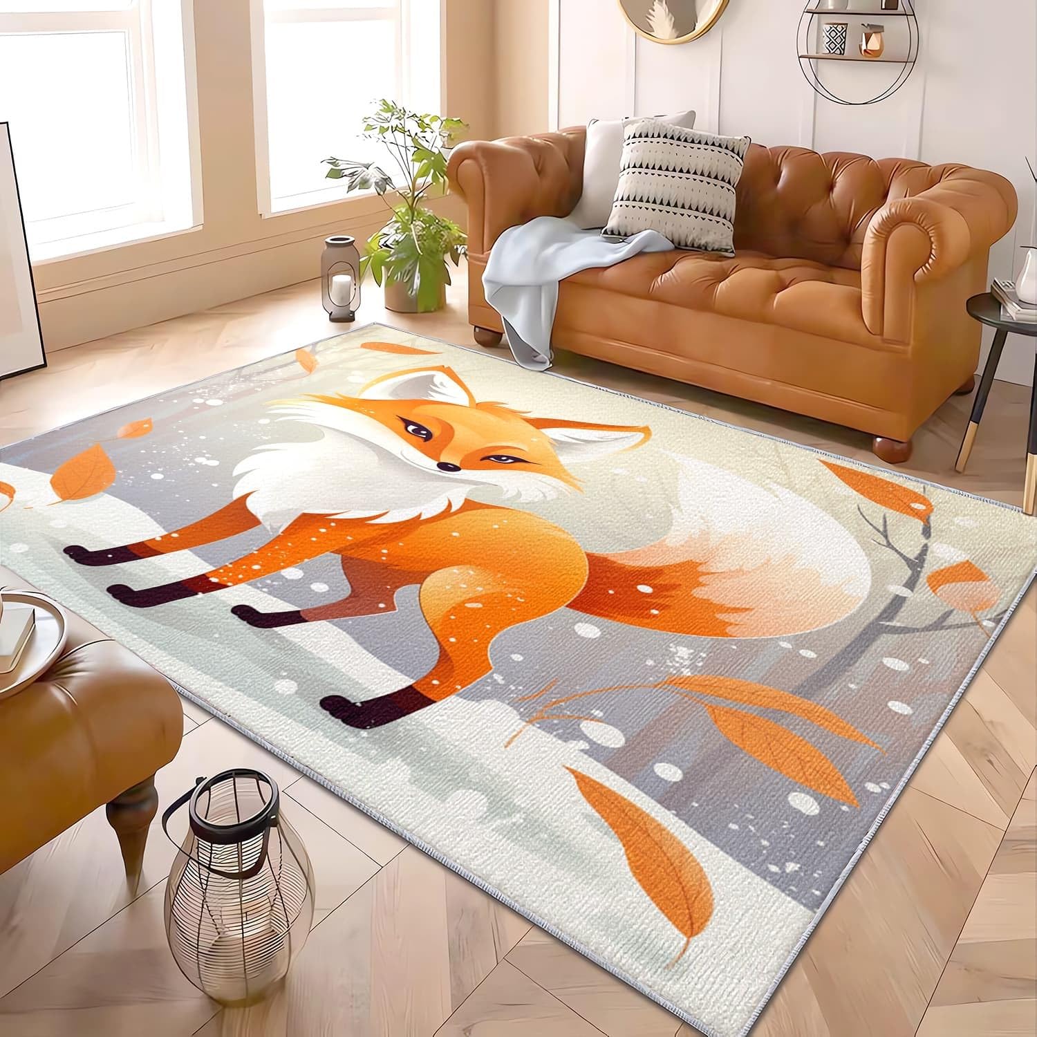 Tapis anti-tache lavable 180x240 pour éviter les glissades d'enfant