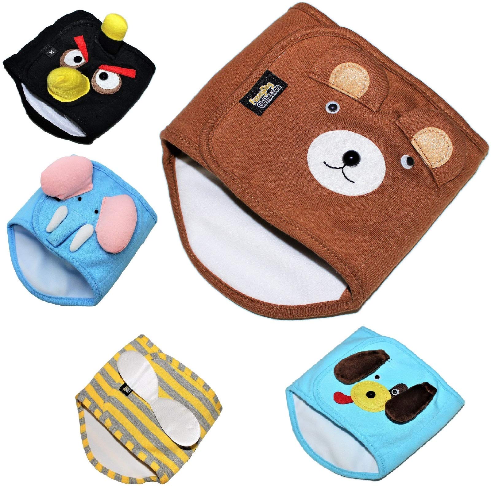Couche pour chien en voyage bandeau mâle pour caniche et chiot