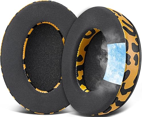 Vista 37 de SOULWIT Almohadillas de repuesto de gel refrescante para HyperX Cloud 1/2/3/Pro/Core, Cloud Alpha/Flight/Stinger Series, CloudX Stinger/Flight Negro