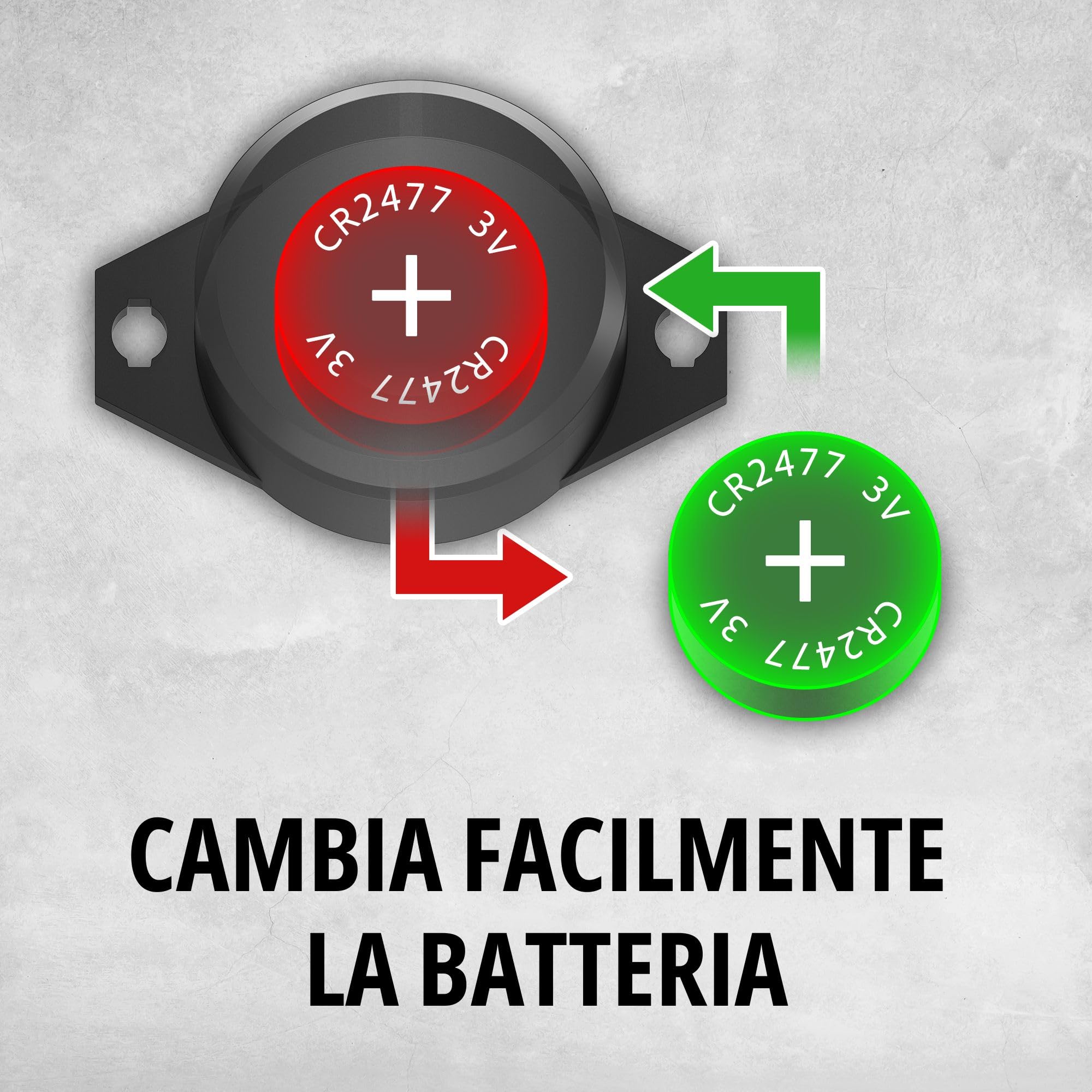 CarLock BT sensore di vibrazione - Protezione e sicurezza contro i furti auto per dispositivi CarLock - Installalo su portiere o oggetti di valore per rilevare i movimenti (NO uso indipendente)
