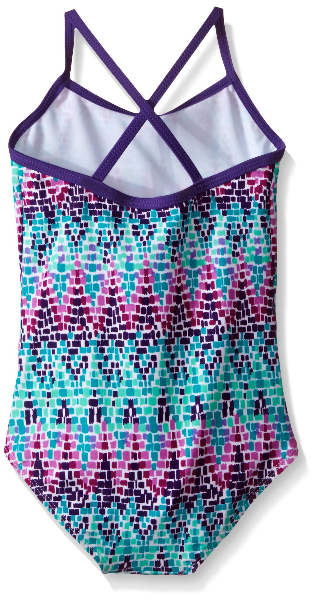 Kanu Surf Girls' Bali Beach Sport Banded One Piece Swimsuit