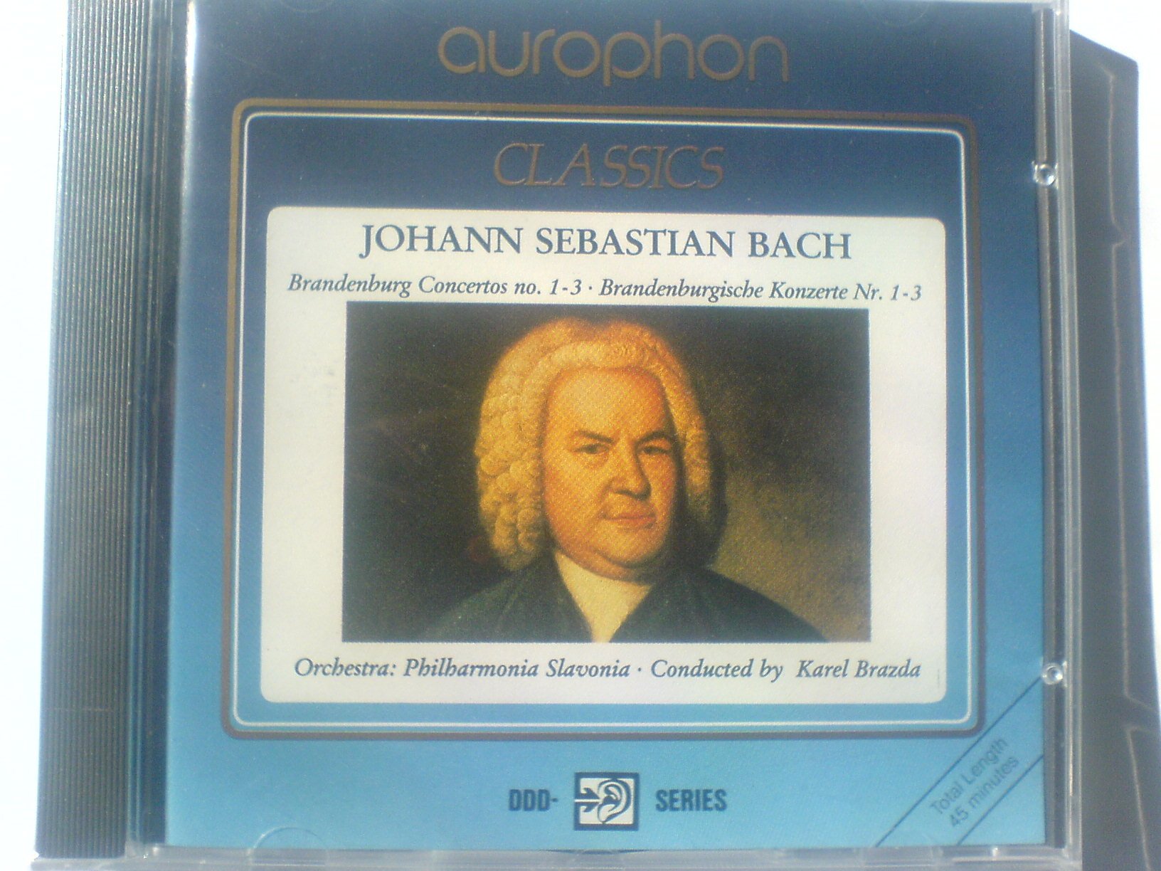 JOHANN SEBASTIAN BACH - BRANDENBURGISCHE KONZERTE 1-3 [Audio CD]
