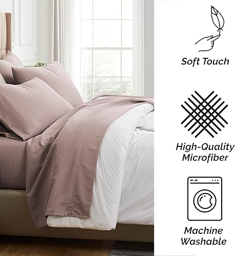 Miniatura 6 de Southshore Fine Living, Inc. Colección premium, juego de sábanas de 6 piezas, de bolsillo profundo, fácil cuidado, sin encogimiento, con 1 sábana