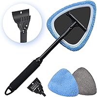 Vista 8 de AutoEC Herramienta limpiadora de parabrisas, herramienta de limpieza de parabrisas interior de automóvil, kit de herramientas de limpieza
