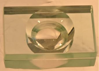 Deep Well Slides for Dissection Microscope, 10 mm Thickness, Concave Depression Glass Plate