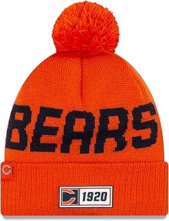New Era Chicago Bears Beanie Knit NFL 2019 Sideline Road 1920