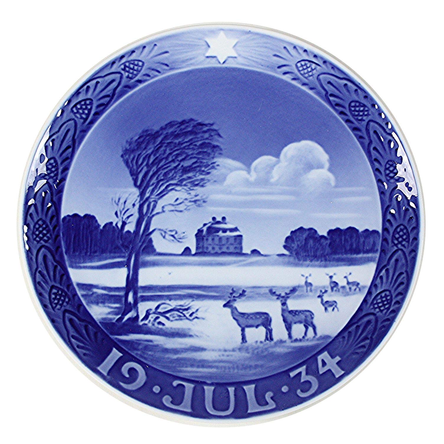 1934年 「一軒家」 イヤープレート ロイヤルコペンハーゲン Amazon.co