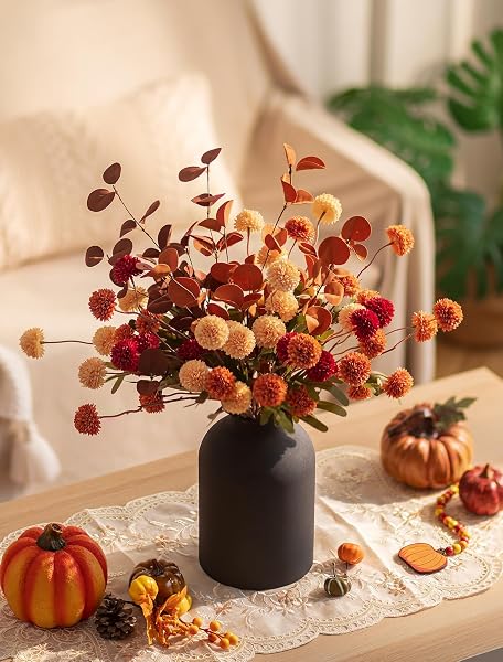 Elegant Dining Table Centerpiece Ideas to Try 65 Burnt Orange Autumn Floral Arrangement