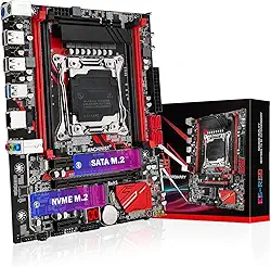 MACHINIST Placa Mãe X99 LGA 2011-V3, Placa-mãe Micro ATX (Intel 5ª/6ª geração) PC Server com Placa de Diagnóstico (PCIe 3.0, M.2 Duplos, 4 Canais DDR4, SATA 6 Gb/s) Intel i7 XEON E5 V3/V4