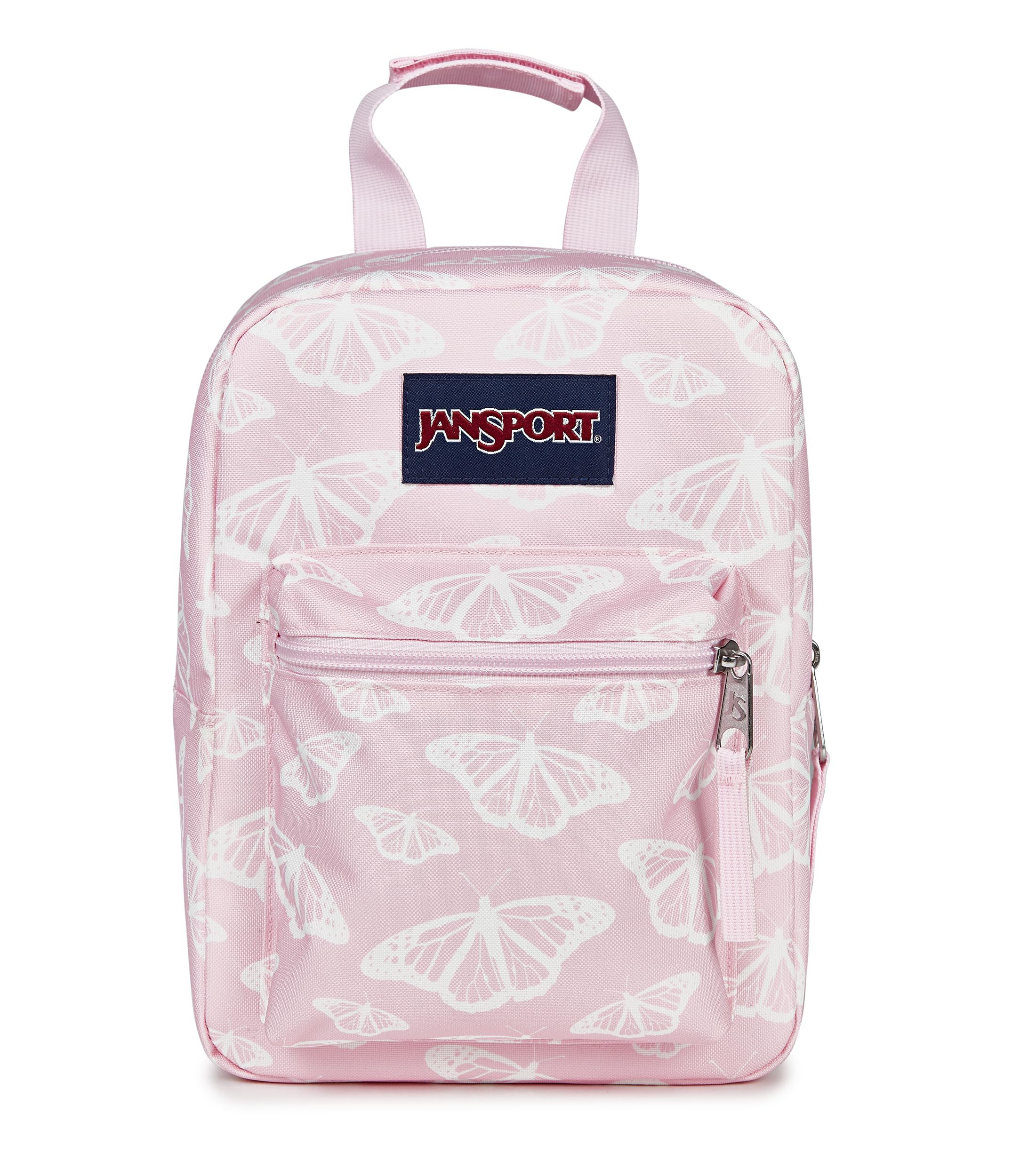 Big Break Insulated Lunch Bag Cooler, Flutter By Pink