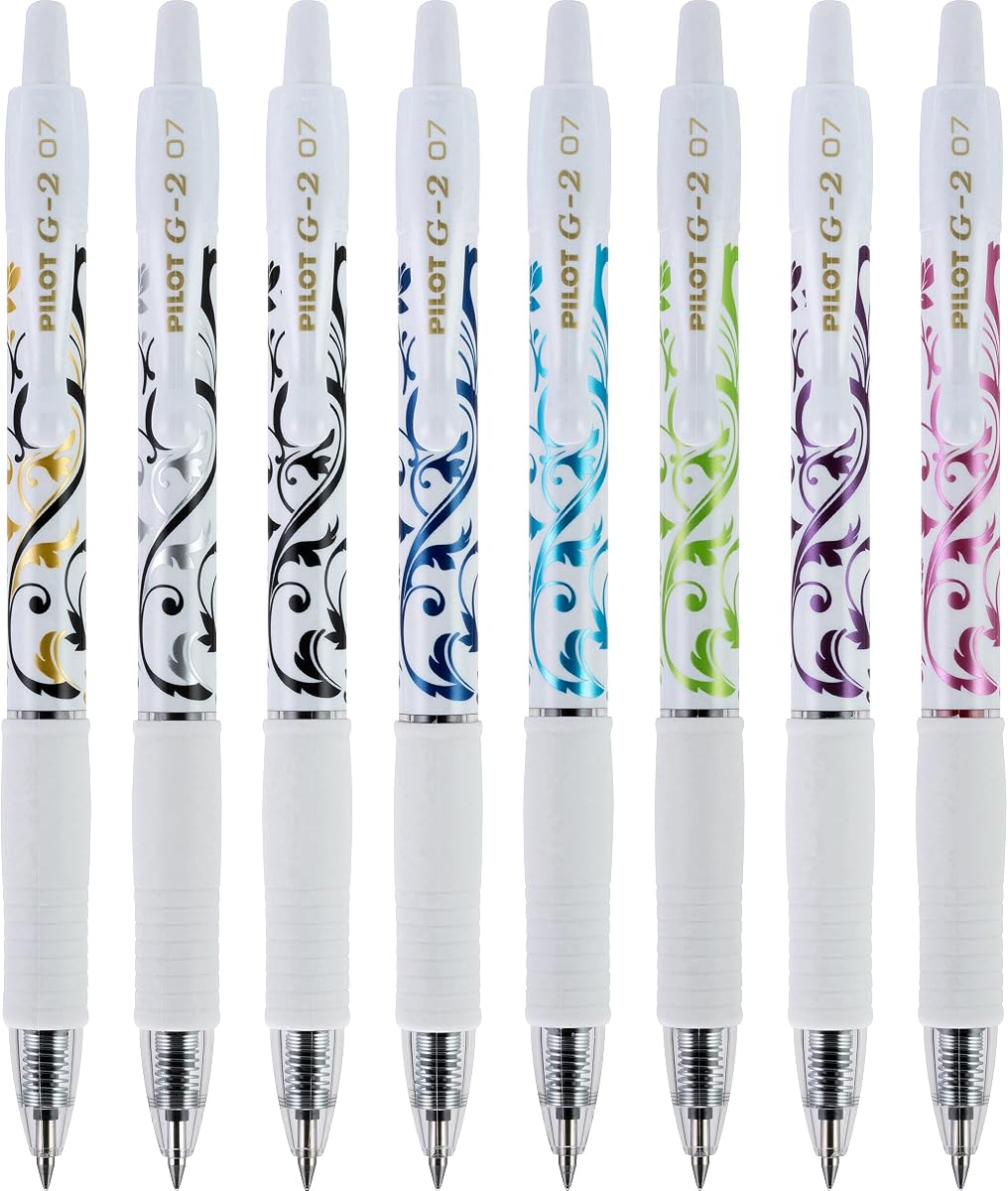 G2 Premium Gel Ink Pens, Fine Point, Assorted Colors, 8 Count