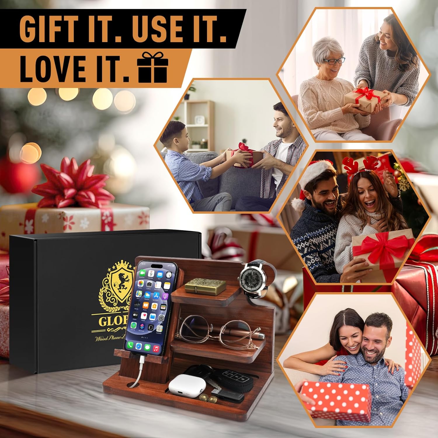 Essential Nightstand Organizer: The Perfect Father’s Day Gift!