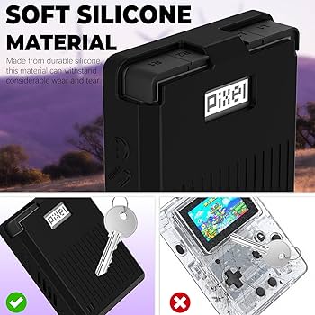 ★美品★ GKD pixel ブラック ★★ Amazon | GoAssemb GKD PIXEL 2 ゲームコンソール ケース 3イン1