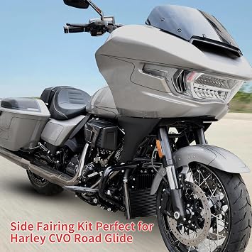 Side Fairing Panel Spoiler Support Brackets for Road Glide 24-up
