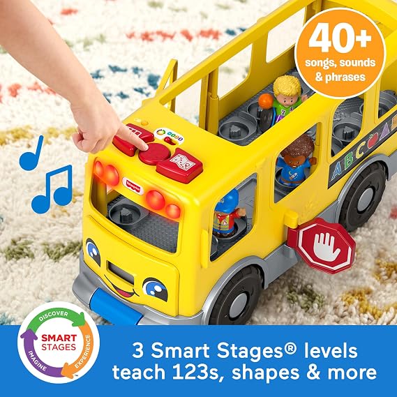 Fisher-Price Little People Big Yellow School Bus, Multilanguage