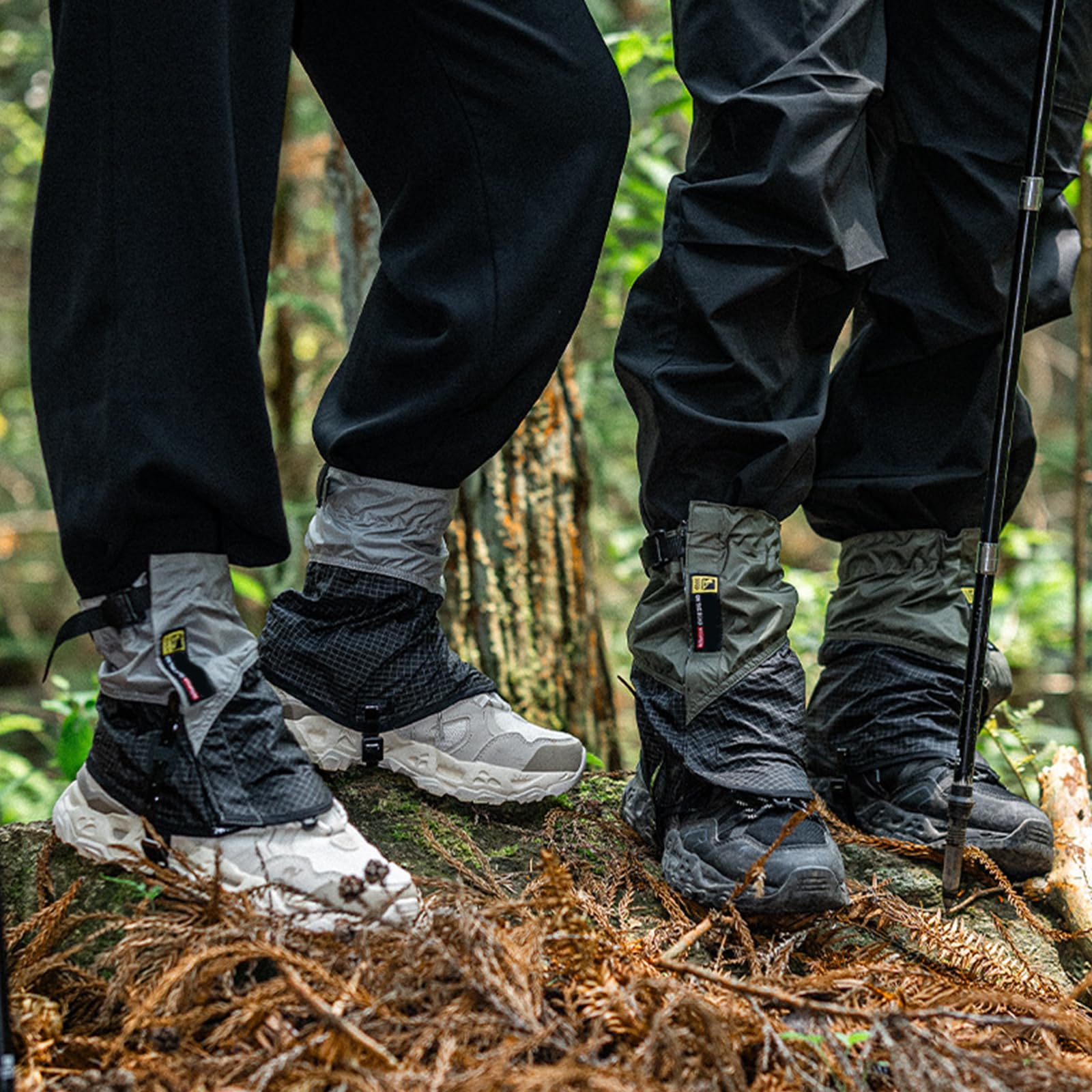Équipement de camping, guêtres de neige imperméables et durables en nylon pour cyclisme, randonnée, ski