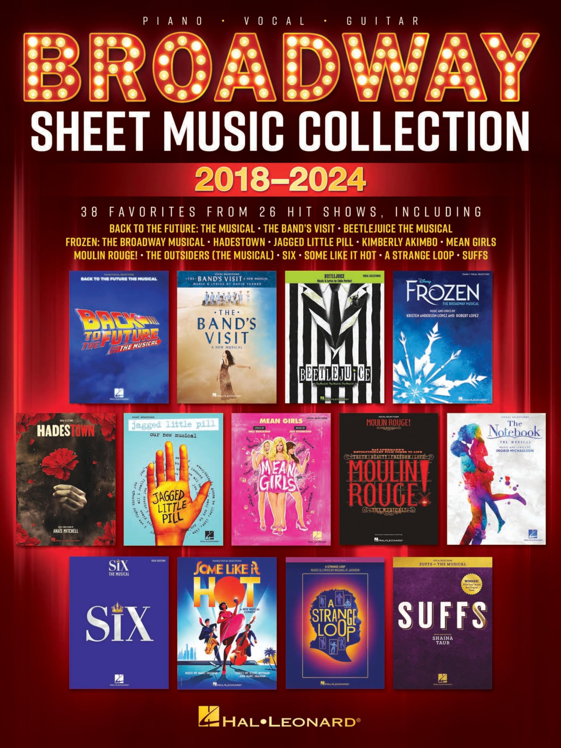 Livre de partitions de comédies musicales pour chanter et jouer au piano chez soi