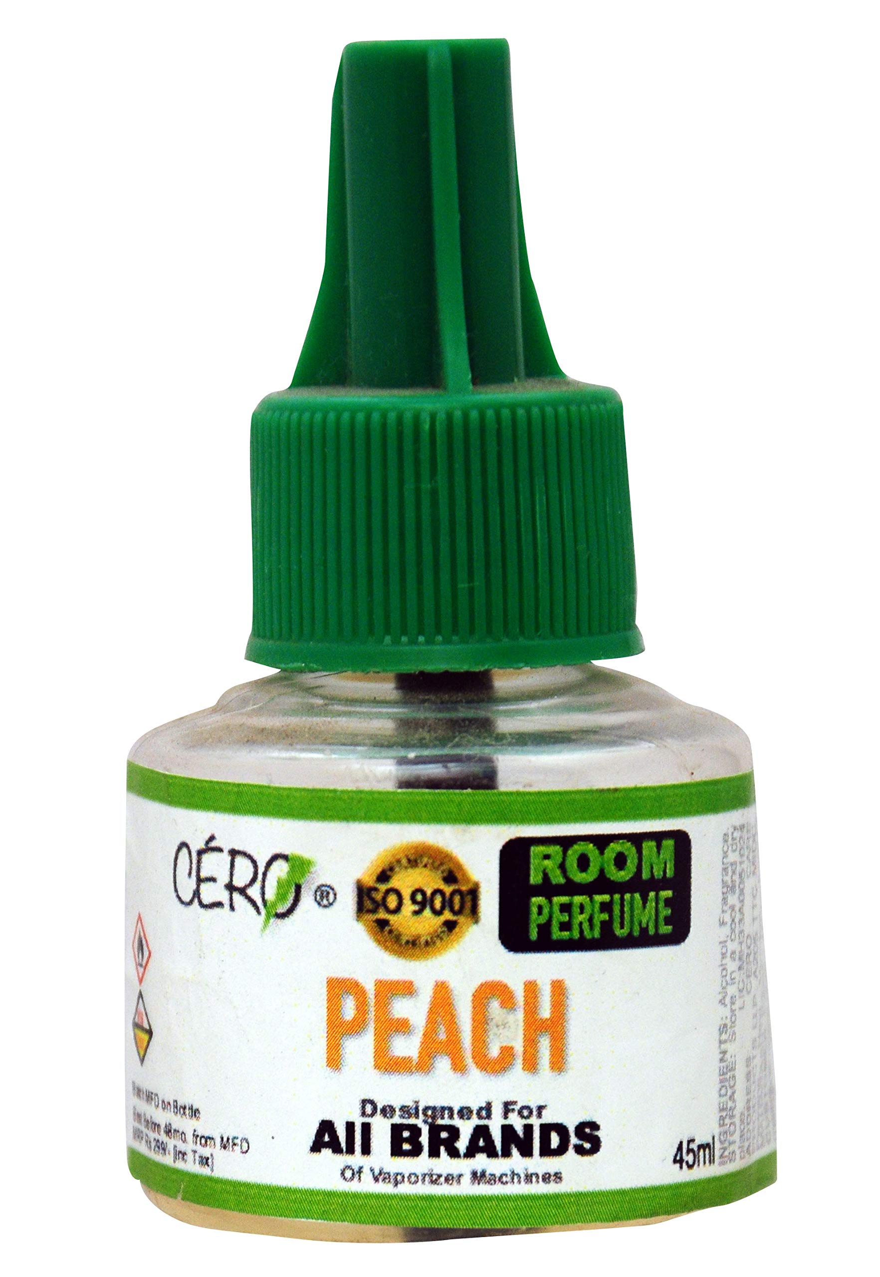 Room Perfume PEACH for All Brands of Vaporizer/Diffuser Machines Cartridge Bottle (45ml)