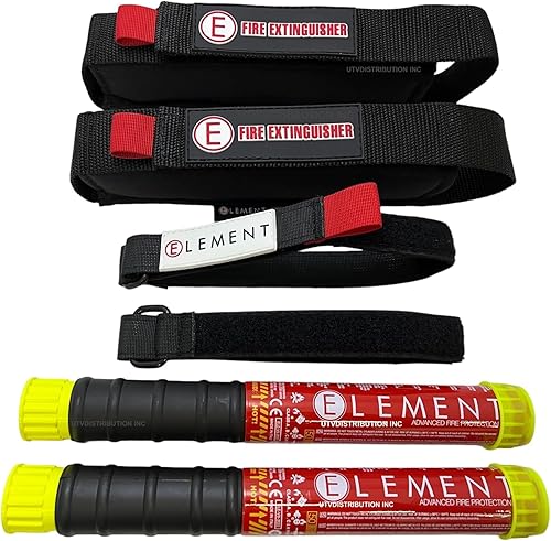 Element - Extintor táctico de 2 unidades con opción de extintor E50 o E100 (E100)