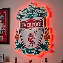 Themed Liverpool Football Club Crest LED Backlit Wallpop