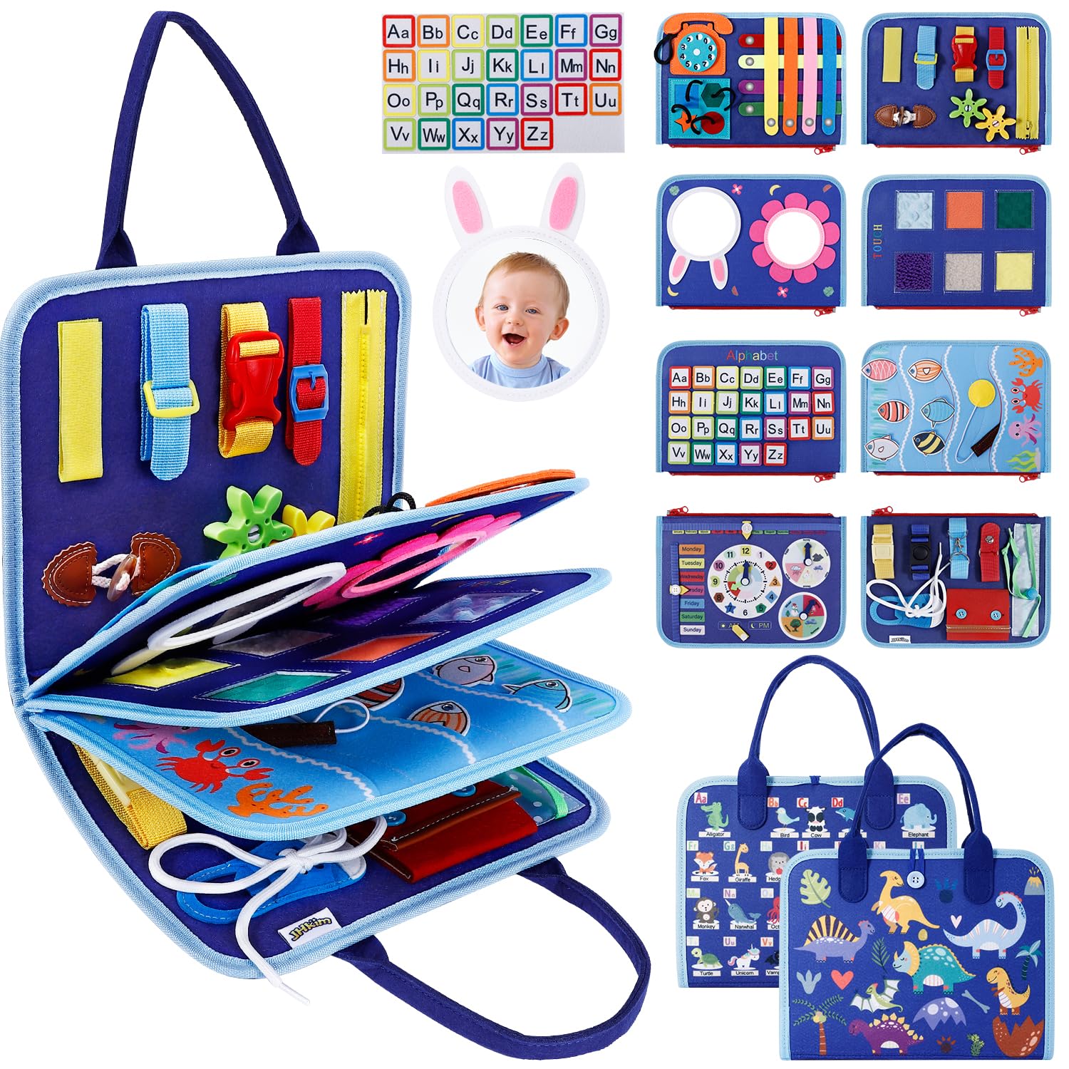 TenFans Tableau D'Activités - Jouets Sensoriels Pour L'Autisme