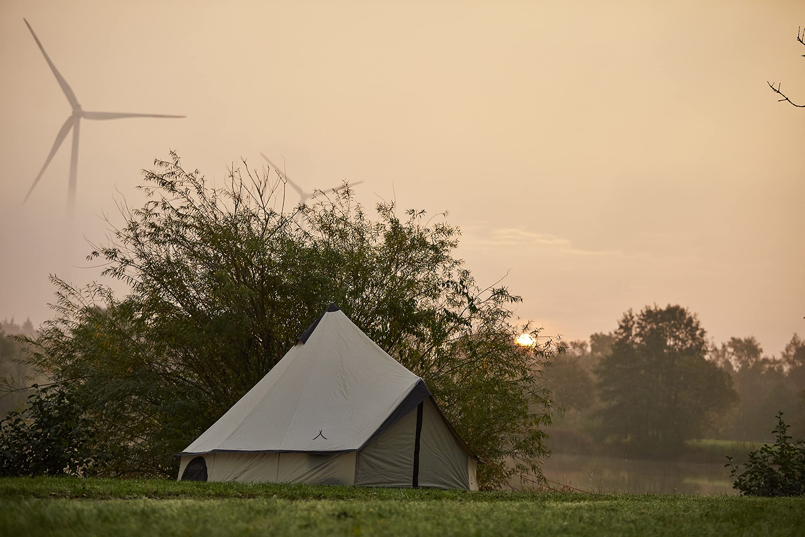 Grand Canyon Indiana - Tienda de campaña piramidal para personas Tipi para grupos, camping, exteriores, tamaños glamping