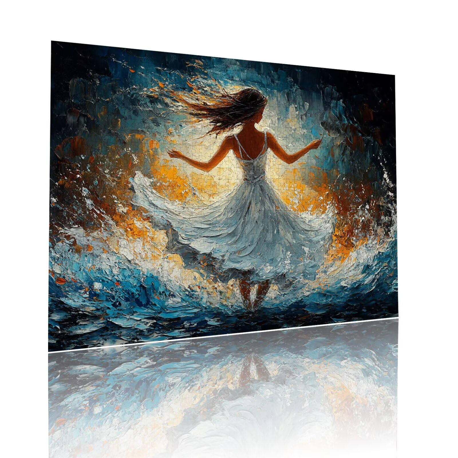 Puzzle Erwachsene 2000 Teile Frau Abstrakt Educa Jigsaw für Kinder ab 8 Jahren Mädchen Jungen, Erwachsene Impossible Klassische Puzzles Schwer, Anspruchsvoll Spielspaß, Als Geschenke 70x99cm t-788