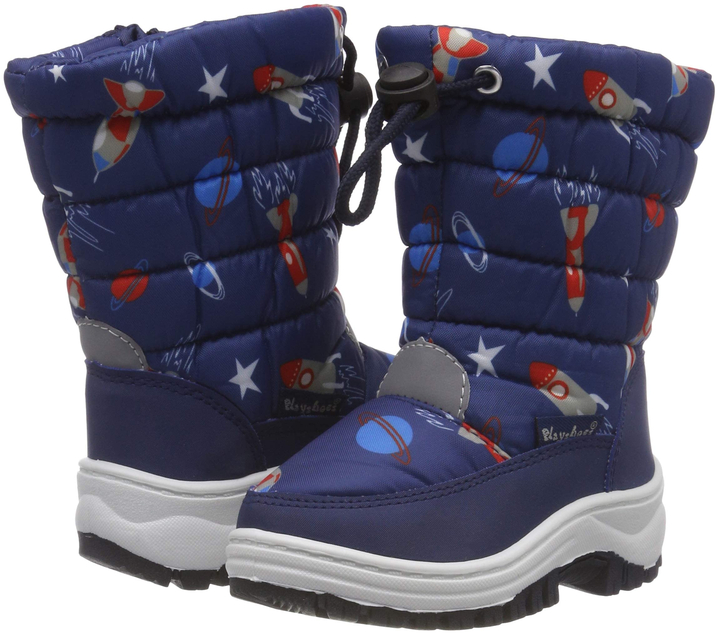 Playshoes Botas de Invierno Botines de InviernoUnisex niños