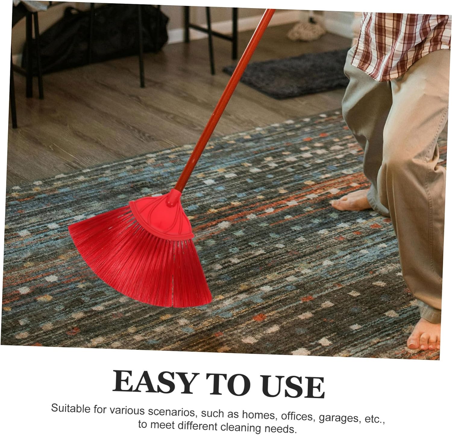 Broom Head Replacement Cleaning Broom Part for Household Use for Efficient Sweeping for Indoor Cleaning and Multi Scene Applications