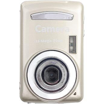 Digital Camera, Digital Camera Vintage, FHD 720P Digital Camera for Kids Camera, 16x Digital Zoom, Compact Camera for Adjusti
