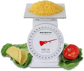 Detecto T-Series Top Loading Dial Scale with Air Dashpot Top, 2 lbs. Capacity