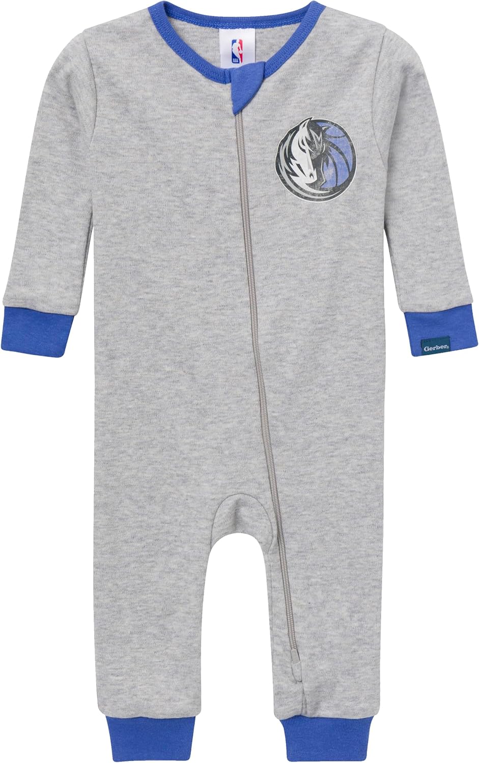 Gerber unisex-baby Nba Team Footless Pajamas