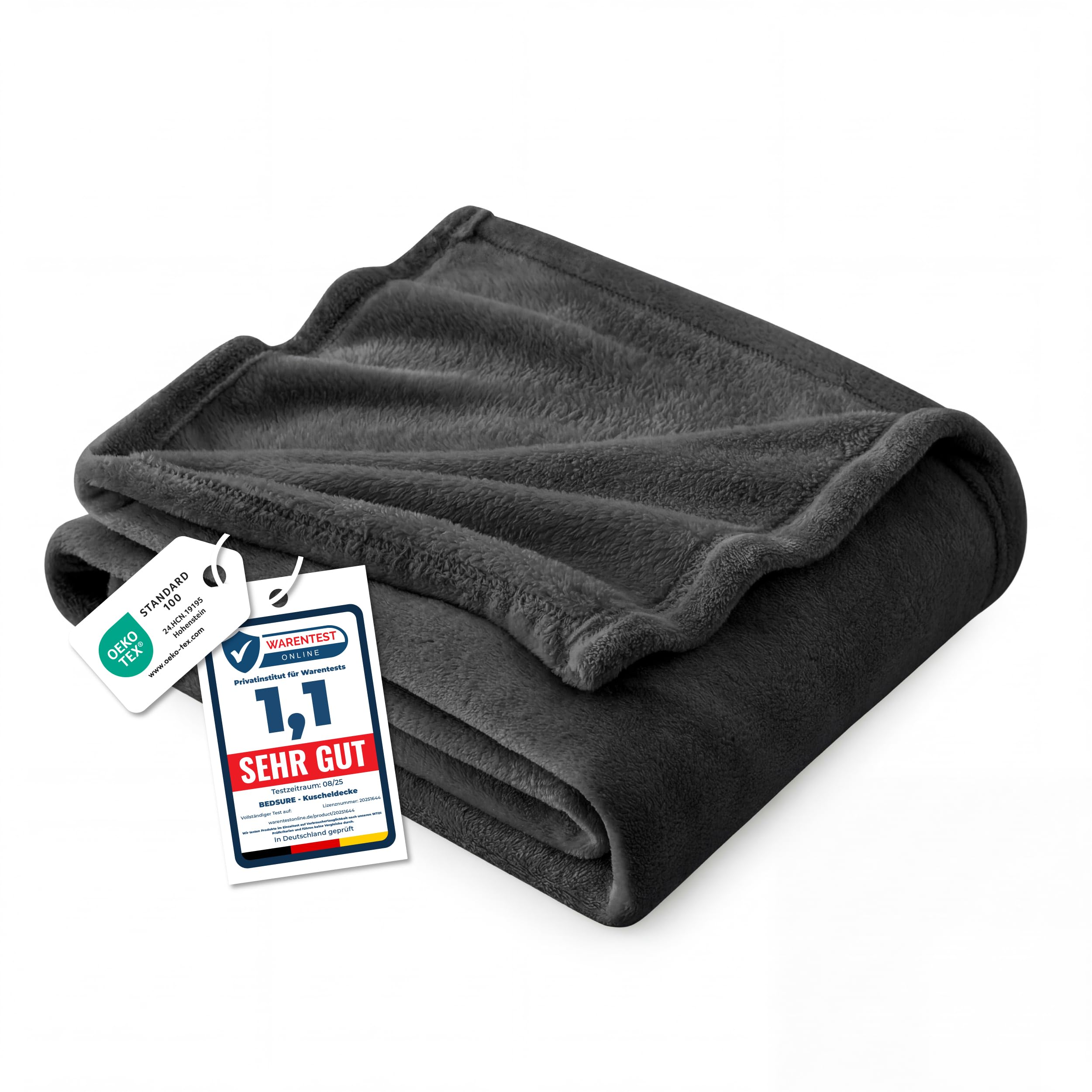 BEDSURE Kuscheldecke Flauschig Decke Fleecedecke