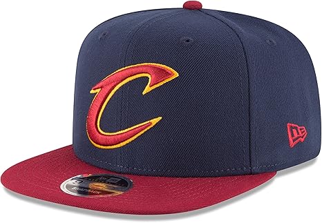 Amazon Com Nba Cleveland Cavaliers Men S 9fifty Original Fit 2tone Snapback Cap One Size Navy Sports Outdoors