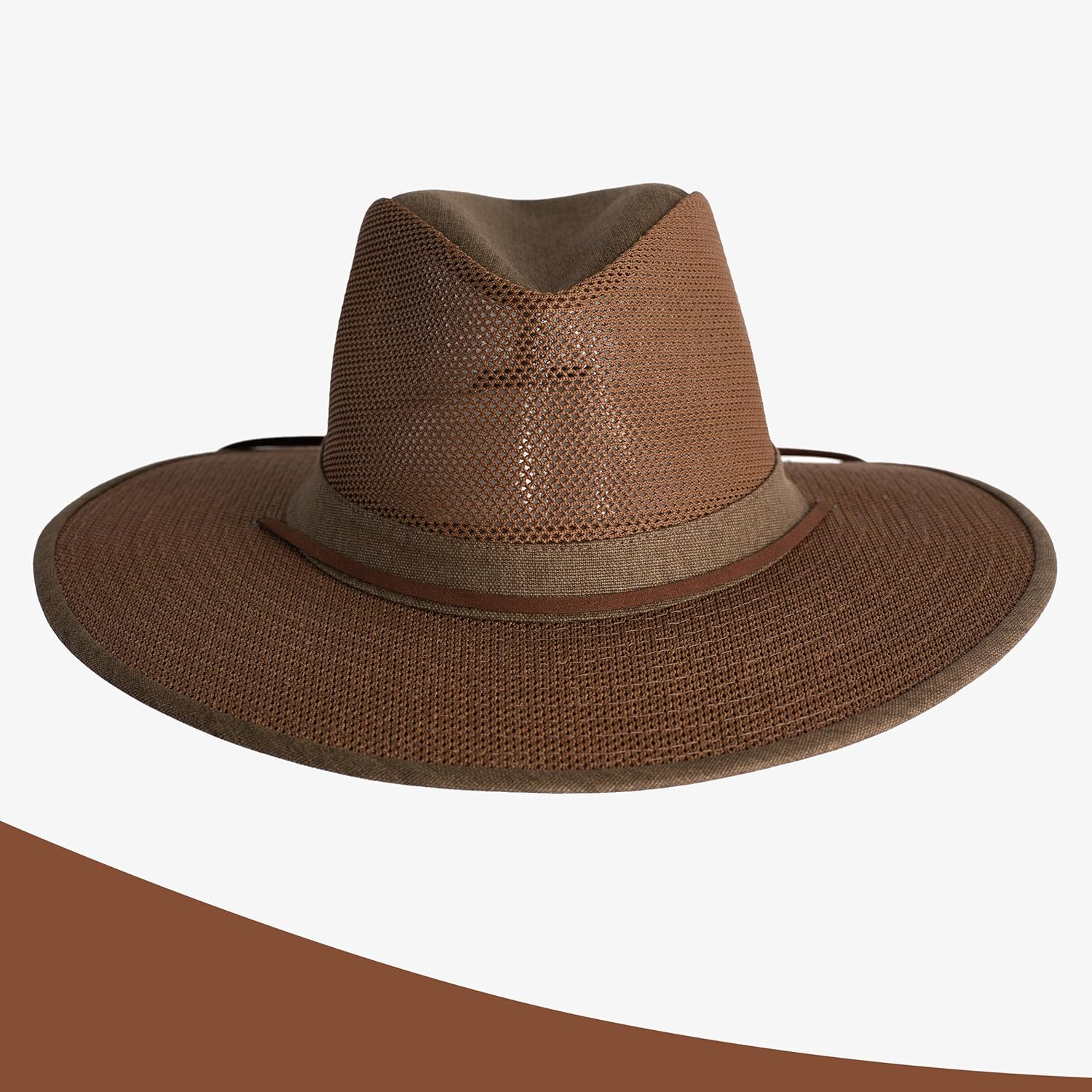 Henschel Hats Aussie Breezer Grande Hat - Extra Wide-Brim Sun Hat for Men | Perfect Men's Summer Hat for Camping