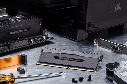 Vista 44 de Corsair LED para RAM Rojo