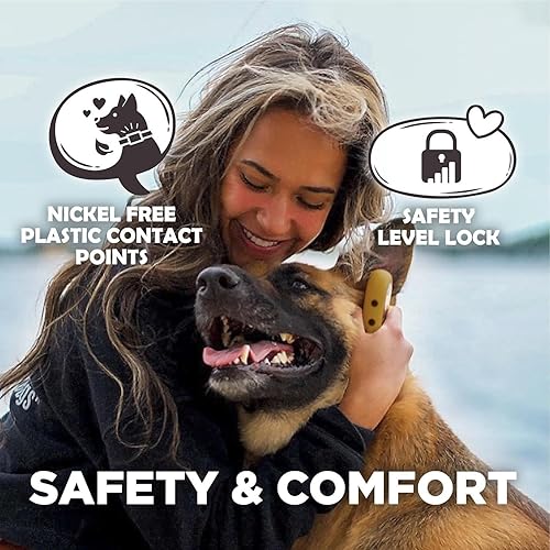 Miniatura 7 de Dogtra CUE - Collar electrónico fácil y seguro con vibración, personalizable, impermeable, recargable, para perros pequeños, medianos y grandes,