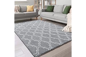 Chicrug Grey Shag Rug for Comfort and Style