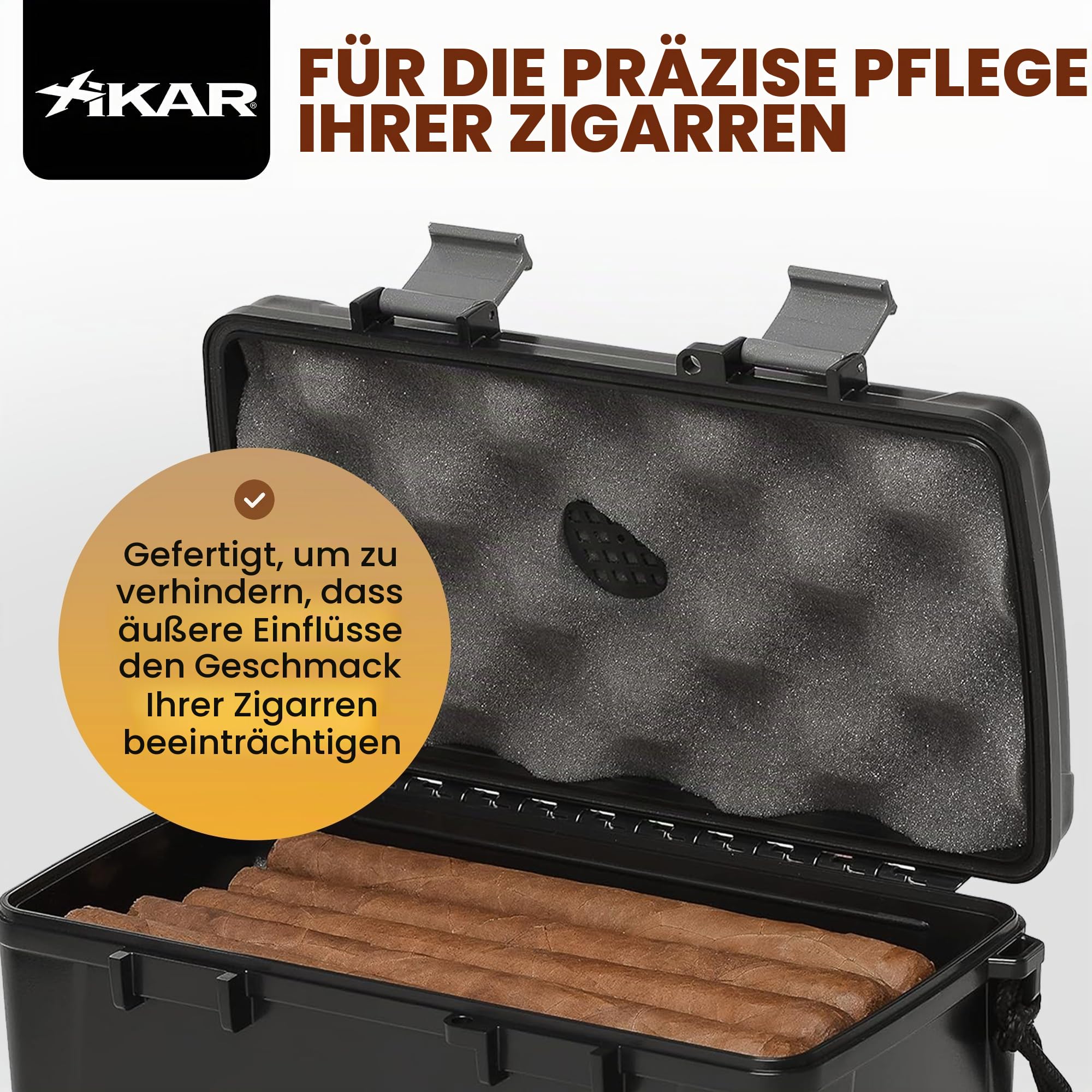 Xikar Reise-Humidor 15 Zigarren 215XI mit Boveda