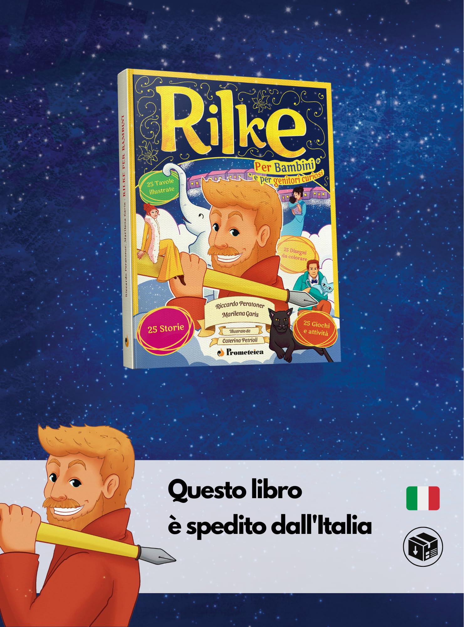 Rilke per bambini (e per genitori curiosi). Vita e poesia