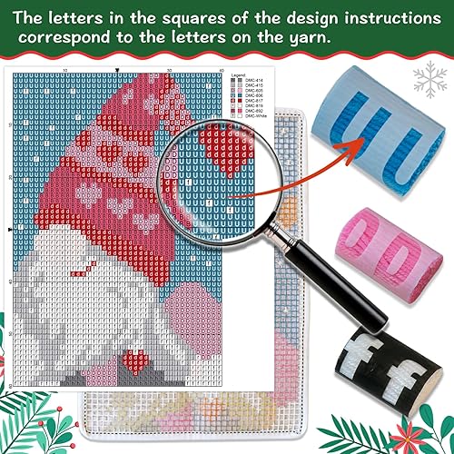 Miniatura 4 de YP Kits de ganchos de pestillo para niños y adultos, para manualidades, manualidades, decoración del hogar, festivales, regalos, 13 x 13 pulgadas